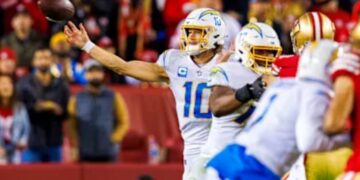 Los Angeles Chargers vs 49ers Match Player Stats
