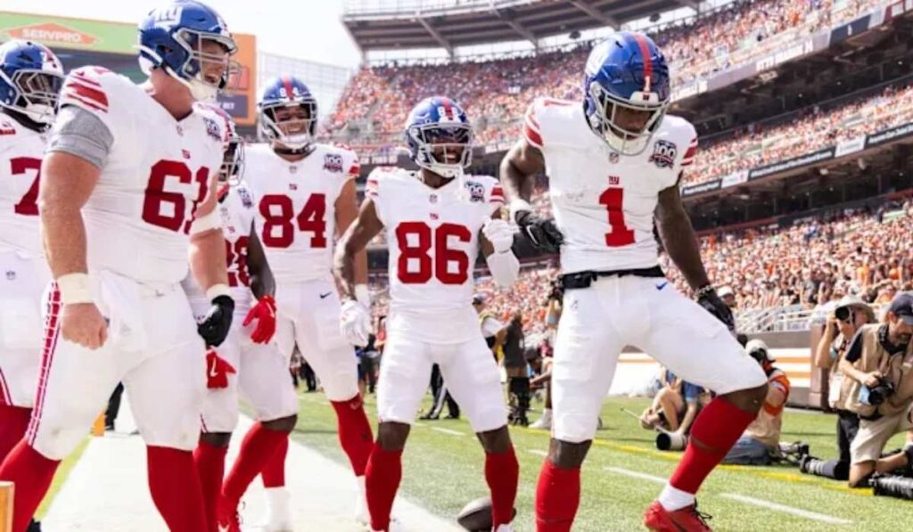 New York Giants vs Cleveland Browns Player Stats