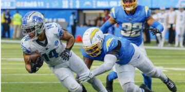 Detroit Lions vs Los Angeles Chargers: Full Match Player Stats