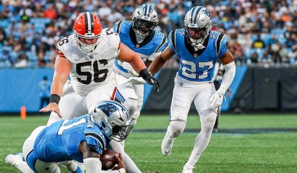 Cleveland Browns vs Carolina Panthers: Match Player Stats