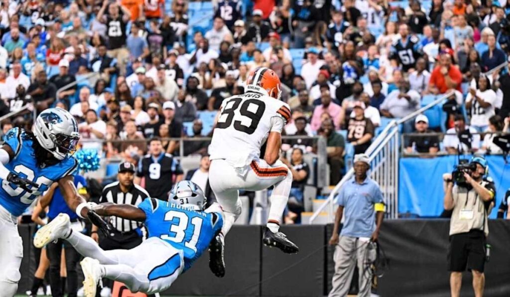 Cleveland Browns vs Carolina Panthers: Match Player Stats