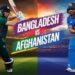 afghanistan national cricket team vs bangladesh national cricket team stats