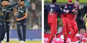 royal challengers bengaluru vs gujarat titans match scorecard